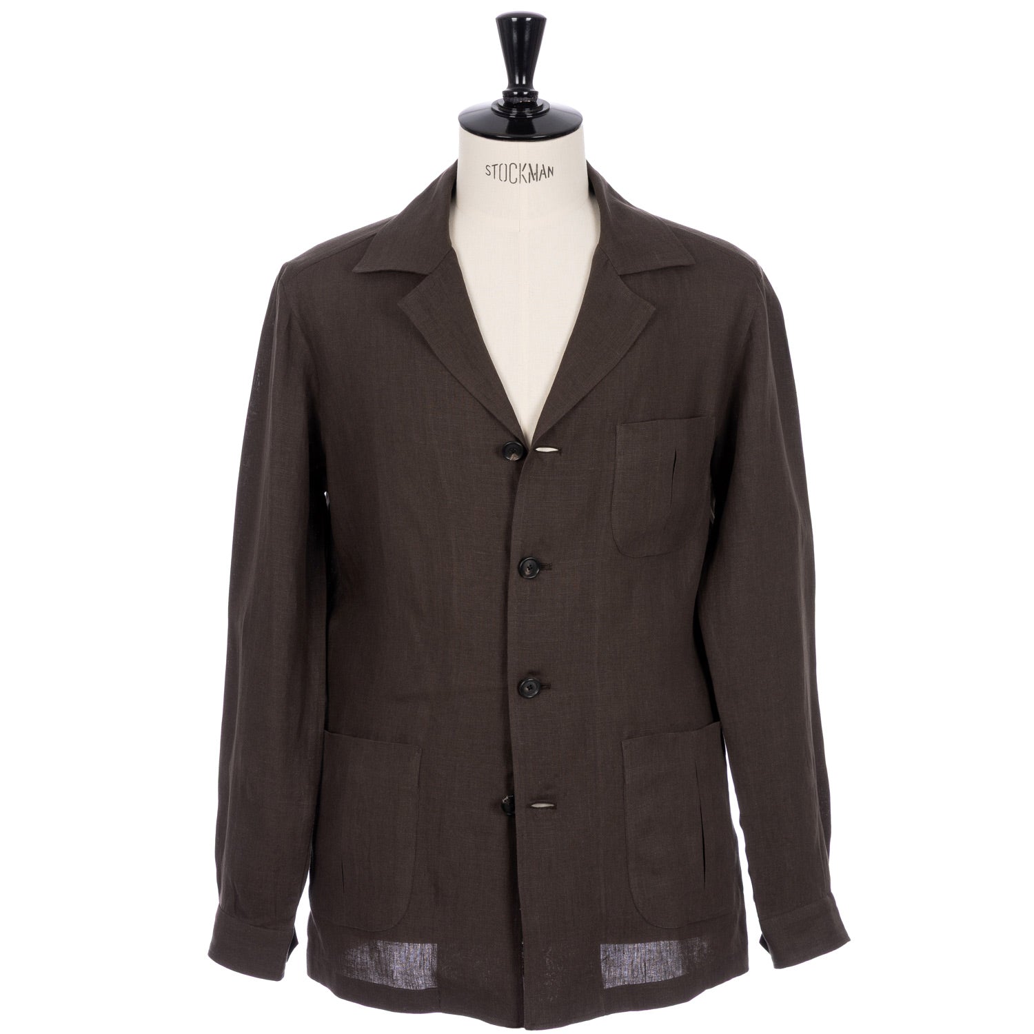 Sportjacke "Desert" aus reinem Leinen von Solbiati - Handarbeit